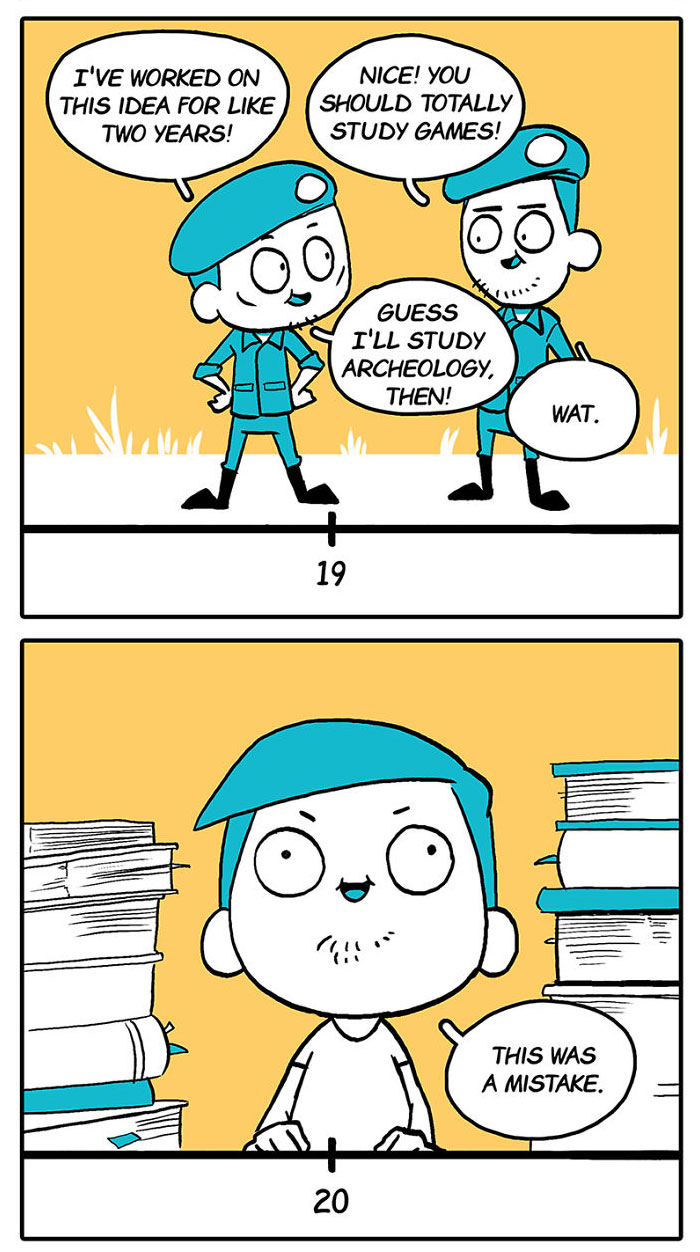 For My 30th Birthday, I Made 24 Comics About My Workaholic Lifestyle