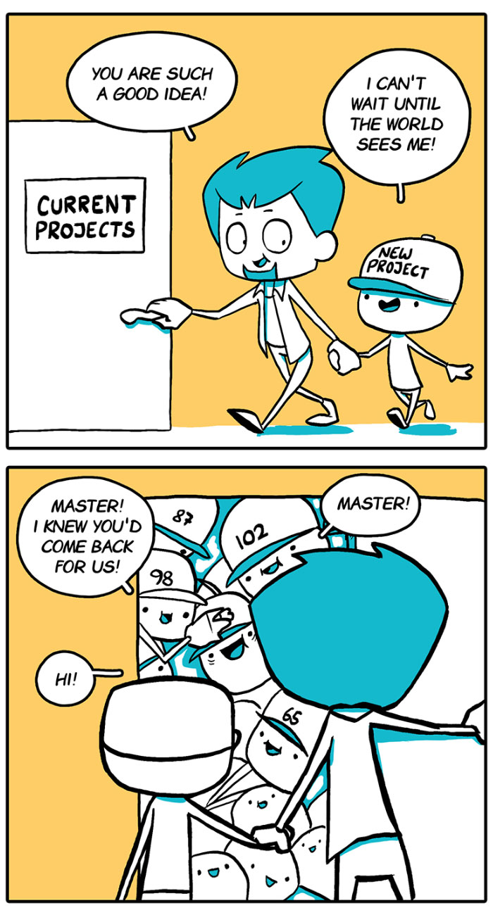 For My 30th Birthday, I Made 24 Comics About My Workaholic Lifestyle