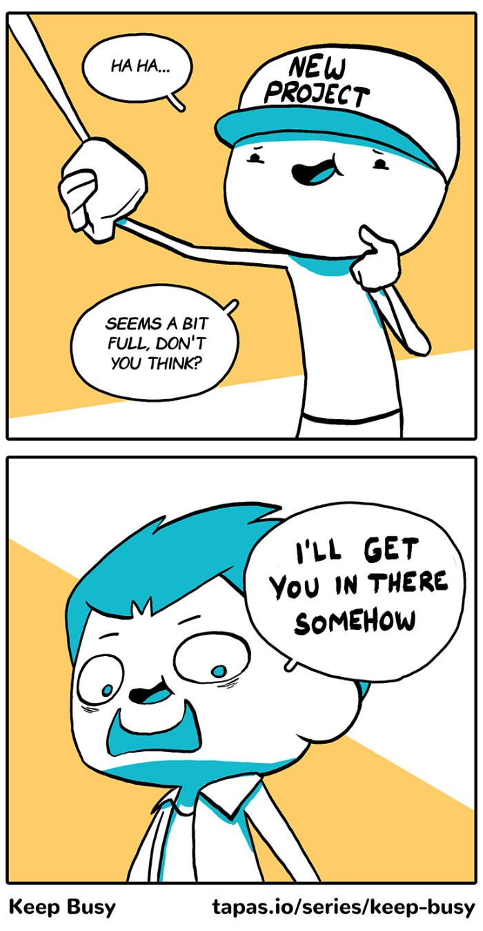 For My 30th Birthday, I Made 24 Comics About My Workaholic Lifestyle