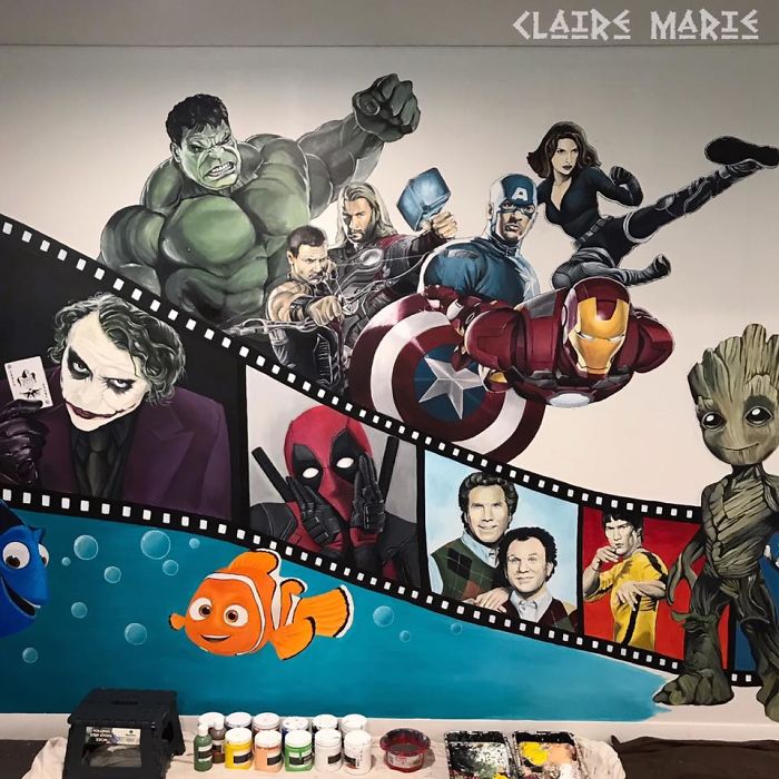 I Transformed A Plain Theater Room Into A Movie Lover's Dream In 26 Days I Transformed A Plain Theater Room Into A Movie Lover's Dream In 26 Days