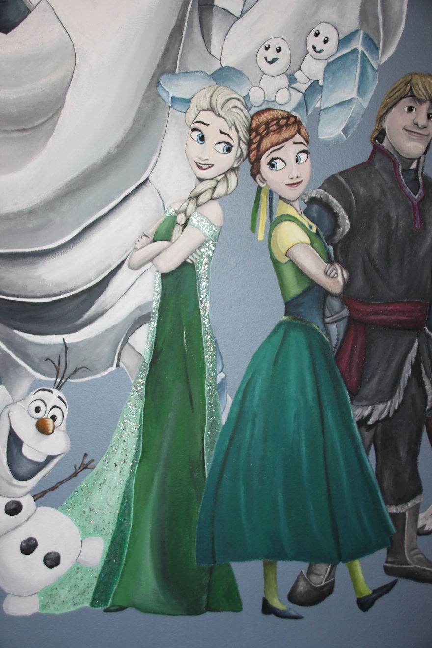 I'm A Stay-At-Home Dad And I Wanted To Make My Daughters' Room Special, So I Painted Murals In Their Room (19 Pics) I'm A Stay-At-Home Dad And I Wanted To Make My Daughters' Room Special, So I Painted Murals In Their Room (19 Pics)