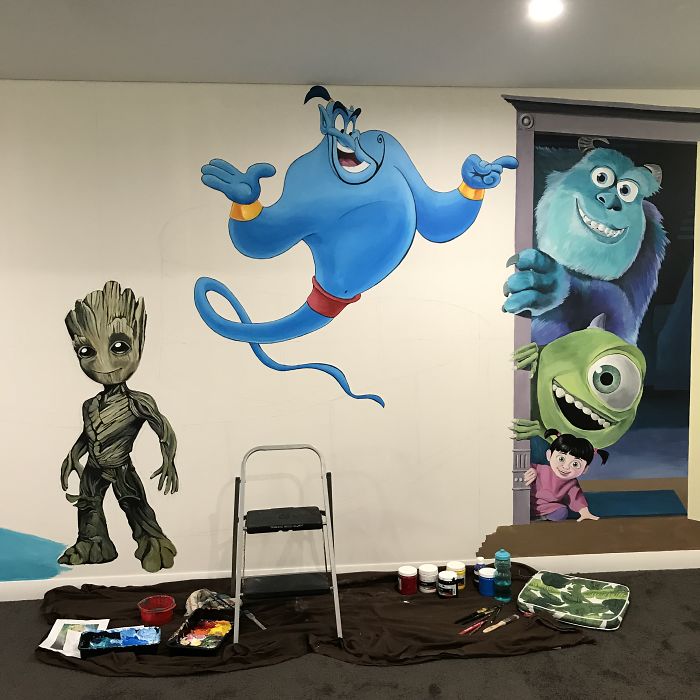 I Transformed A Plain Theater Room Into A Movie Lover's Dream In 26 Days I Transformed A Plain Theater Room Into A Movie Lover's Dream In 26 Days