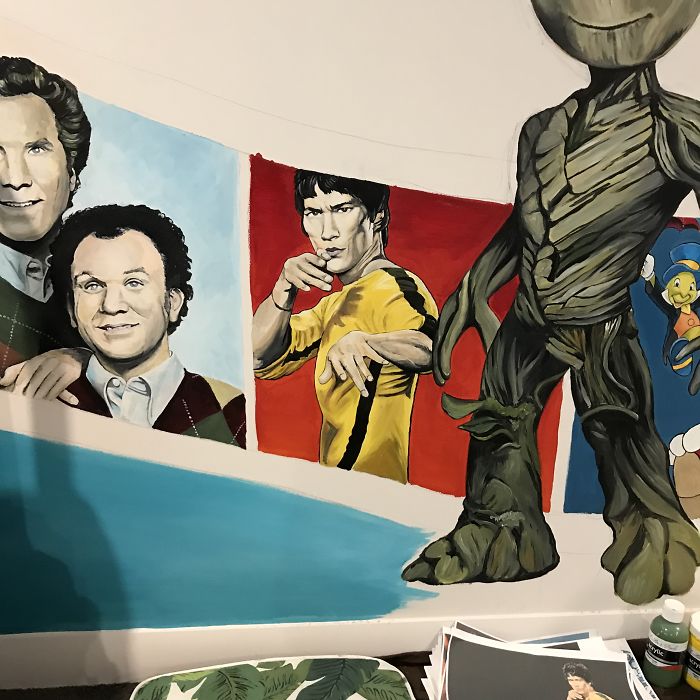 I Transformed A Plain Theater Room Into A Movie Lover's Dream In 26 Days I Transformed A Plain Theater Room Into A Movie Lover's Dream In 26 Days