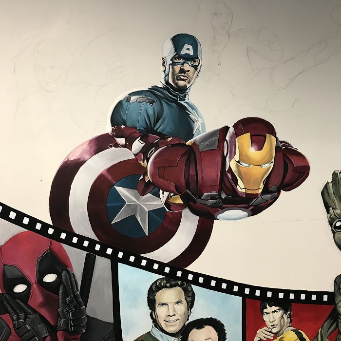 I Transformed A Plain Theater Room Into A Movie Lover's Dream In 26 Days I Transformed A Plain Theater Room Into A Movie Lover's Dream In 26 Days