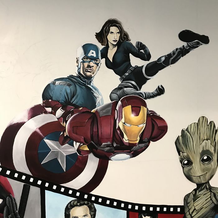 I Transformed A Plain Theater Room Into A Movie Lover's Dream In 26 Days I Transformed A Plain Theater Room Into A Movie Lover's Dream In 26 Days