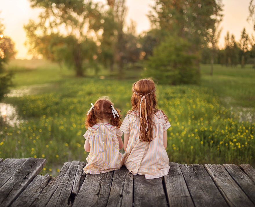 Scouting Of Magical Location For Children Photography