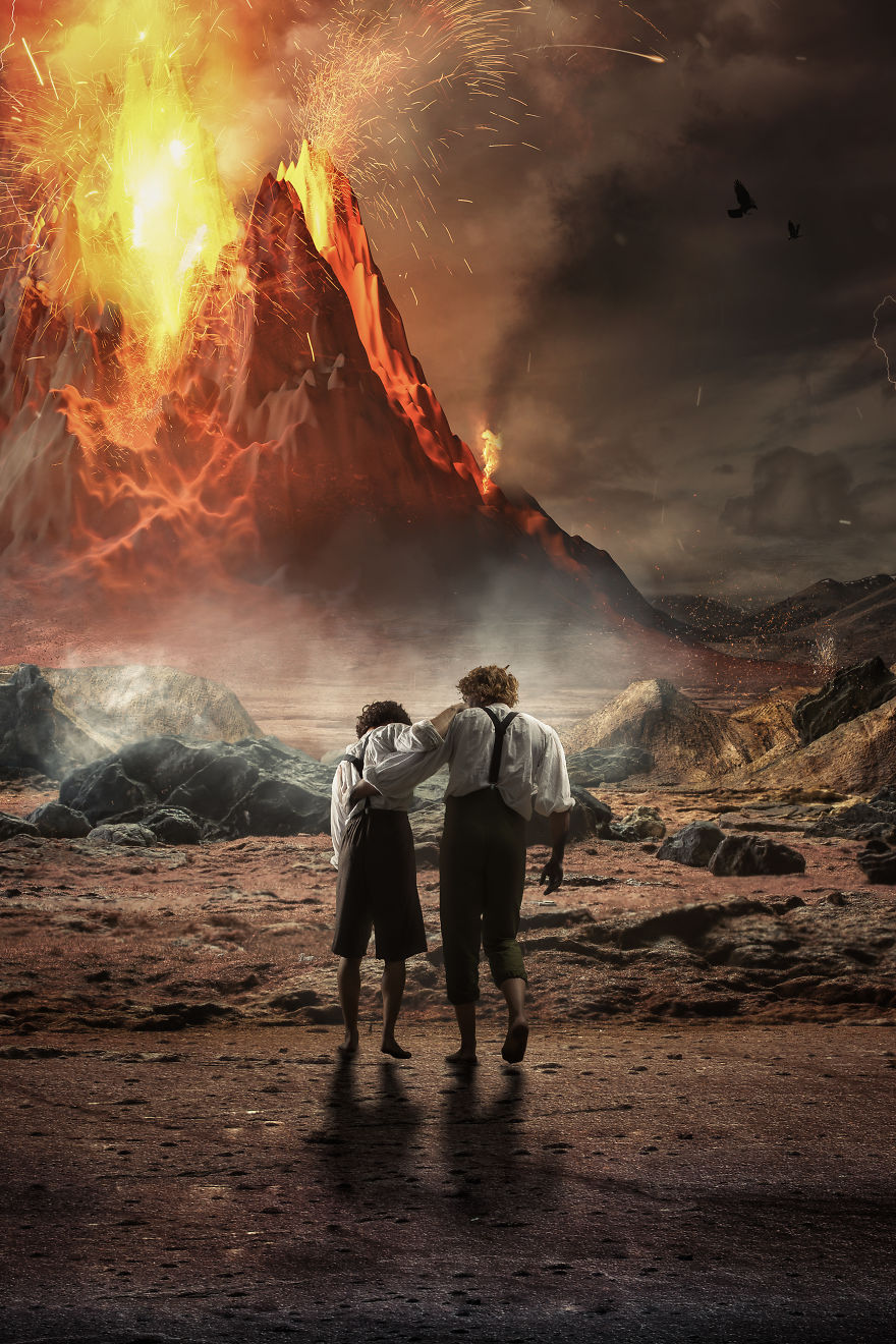 I Recreate The 'Lord Of The Rings' Scenes On A Tabletop (8 Pics) I Recreate The 'Lord Of The Rings' Scenes On A Tabletop (8 Pics)