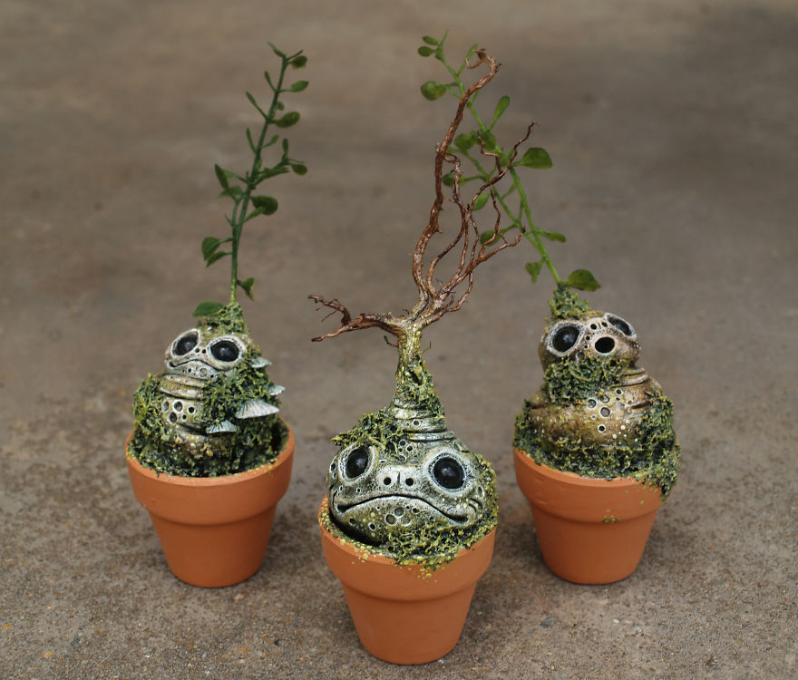 I Sculpt Fantasy Creatures With Polymer Clay