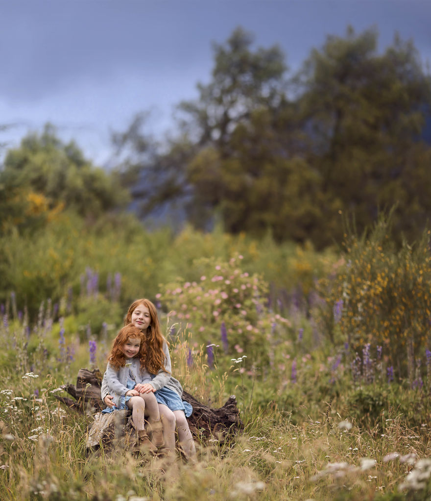 Scouting Of Magical Location For Children Photography