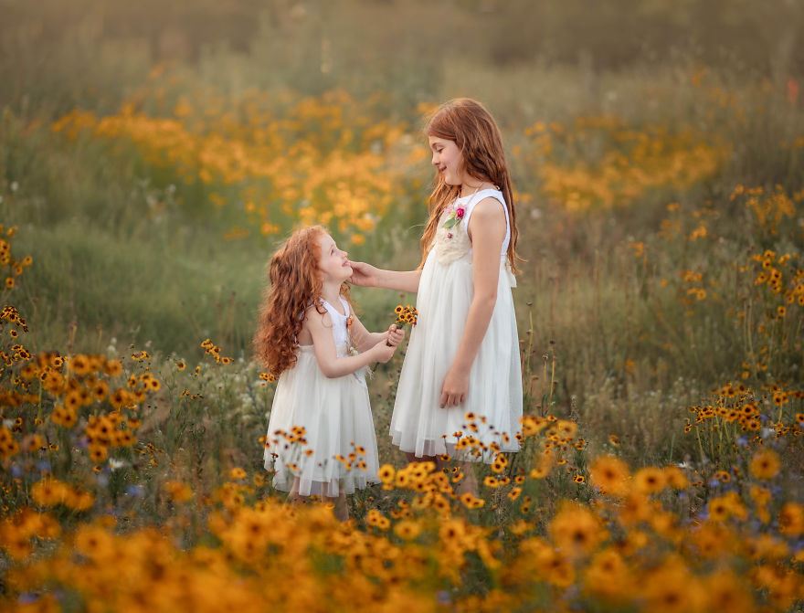 Scouting Of Magical Location For Children Photography