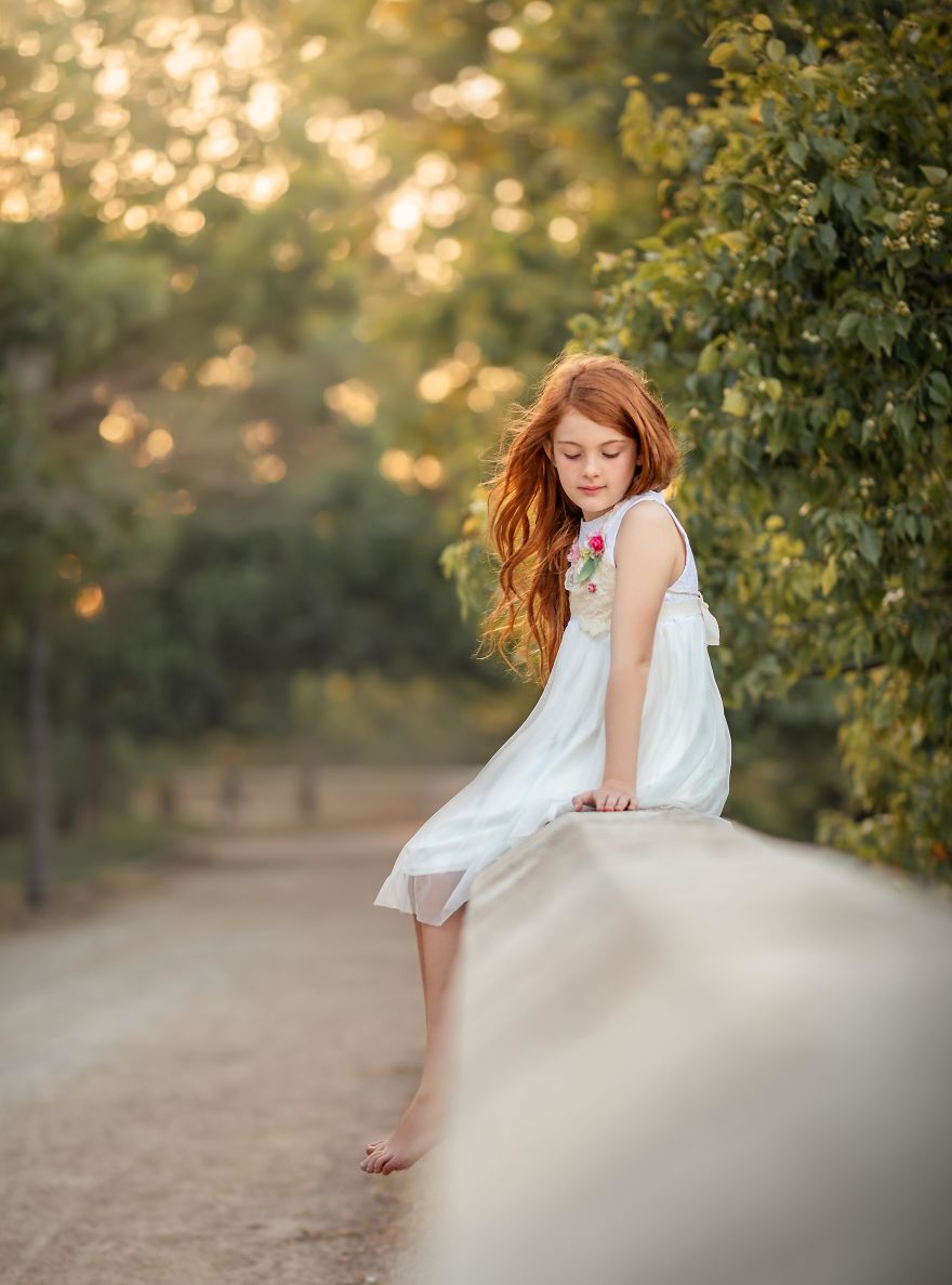 Scouting Of Magical Location For Children Photography