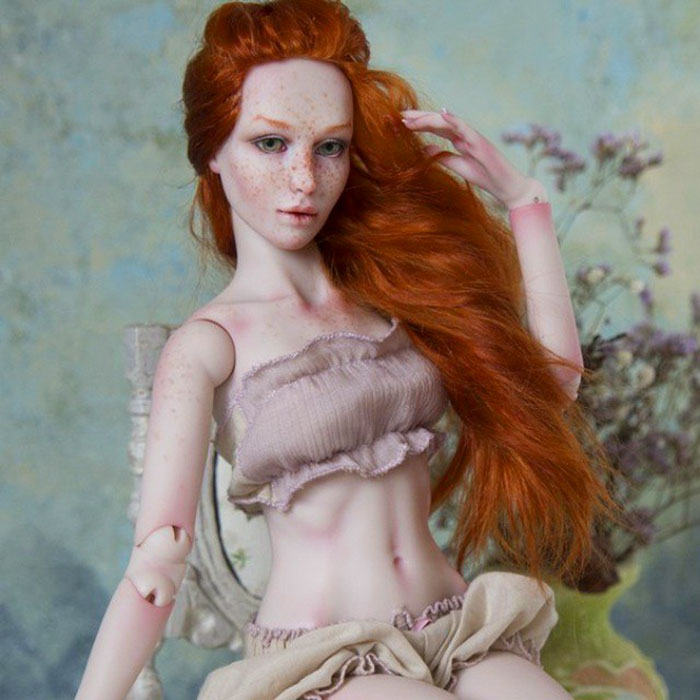 Russian Couple Make Realistic Dolls That Will Make You Believe They Are Mini Human