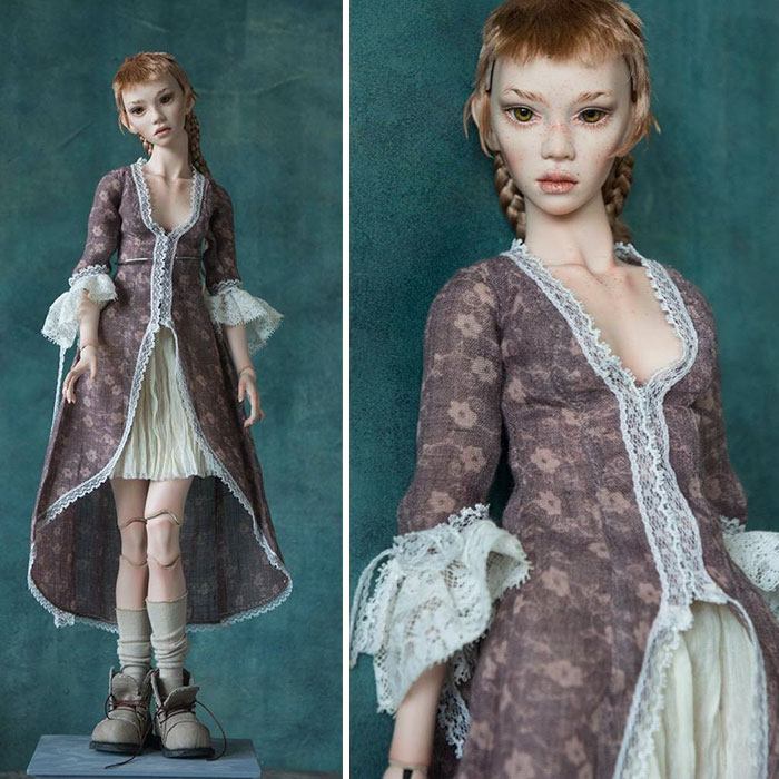 Russian Couple Make Realistic Dolls That Will Make You Believe They Are Mini Human