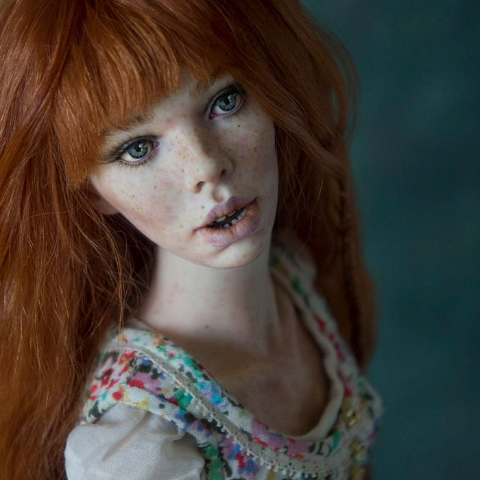 Russian Couple Make Realistic Dolls That Will Make You Believe They Are Mini Human