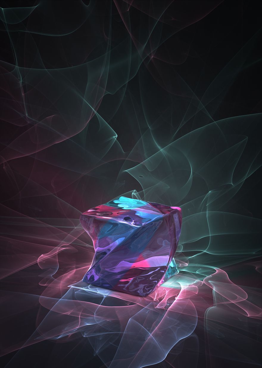 I Used Realistic Light Simulation To Create These Abstract Images