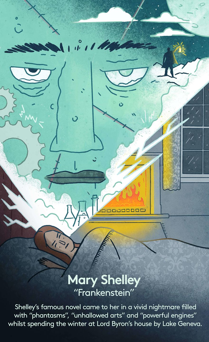 We Illustrated 6 People Who Dreamed Their Breakthrough Ideas