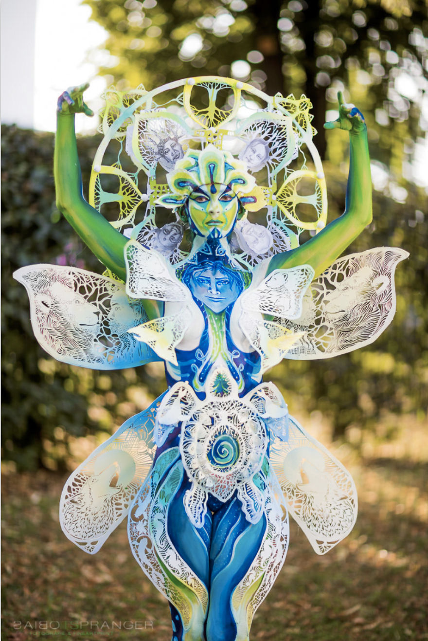 Vilija Vitkute -Inspiring Artist That Breaks Stereotypes Is Now World Champion In Special Effects Bodypainting 2019 Vilija Vitkute -Inspiring Artist That Breaks Stereotypes Is Now World Champion In Special Effects Bodypainting 2019