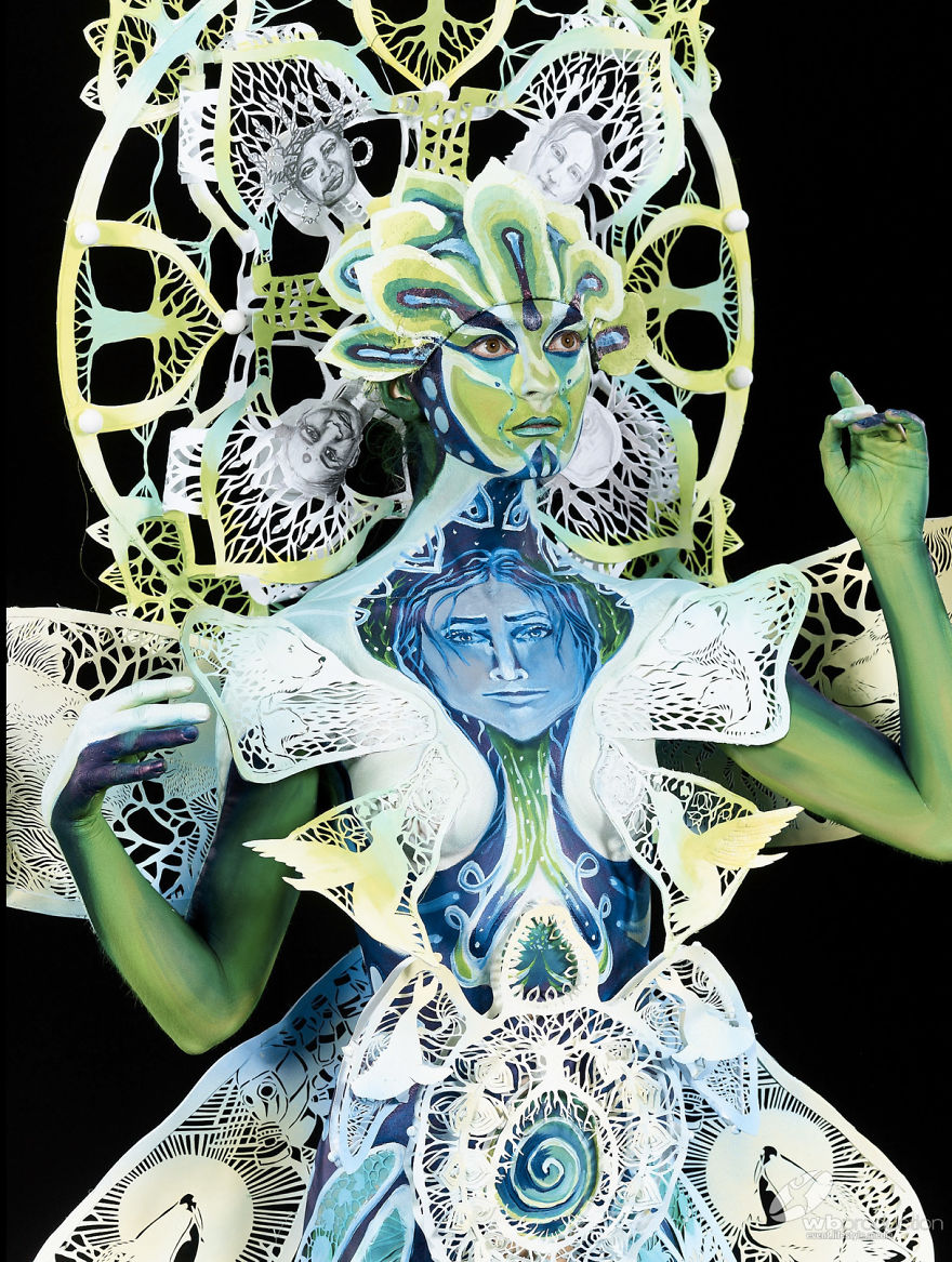 Vilija Vitkute -Inspiring Artist That Breaks Stereotypes Is Now World Champion In Special Effects Bodypainting 2019