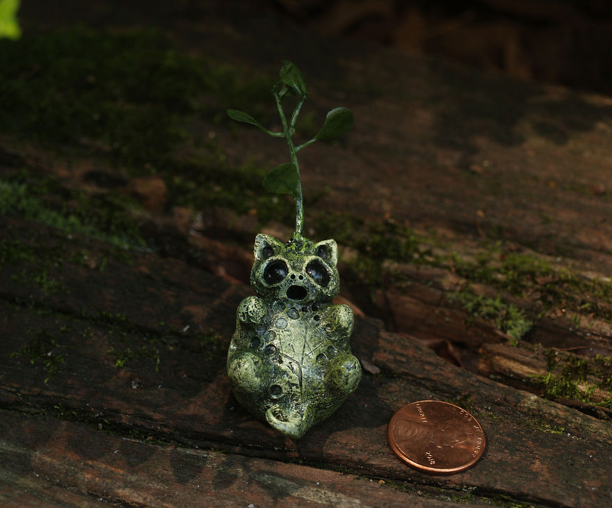 I Sculpt Fantasy Creatures With Polymer Clay