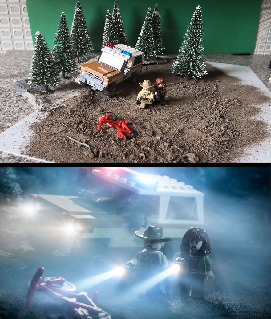 That's How The Stranger Things Would Look Like If It Had Been Directed By LEGO (16pics)