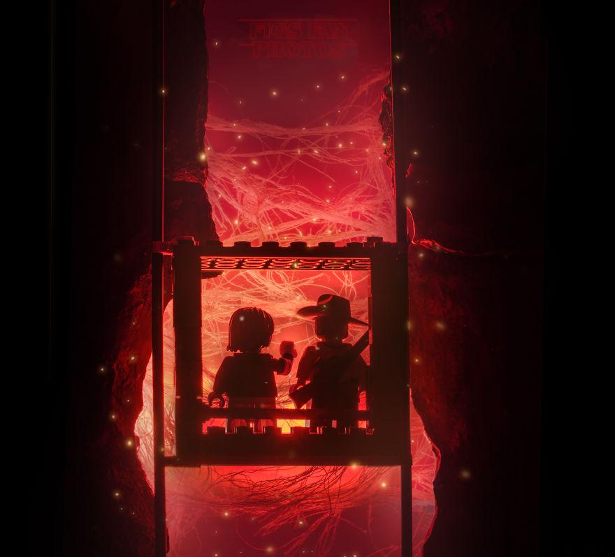 That's How The Stranger Things Would Look Like If It Had Been Directed By LEGO (16pics)