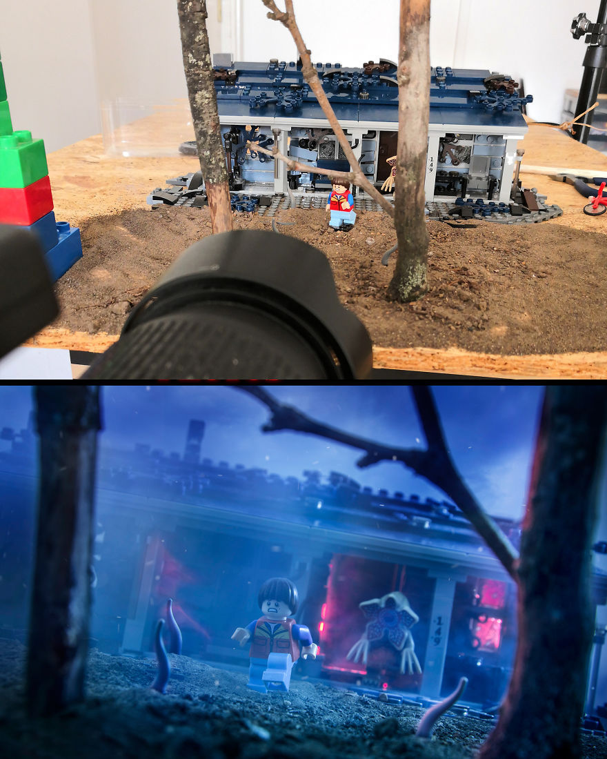 That's How The Stranger Things Would Look Like If It Had Been Directed By LEGO (16pics)