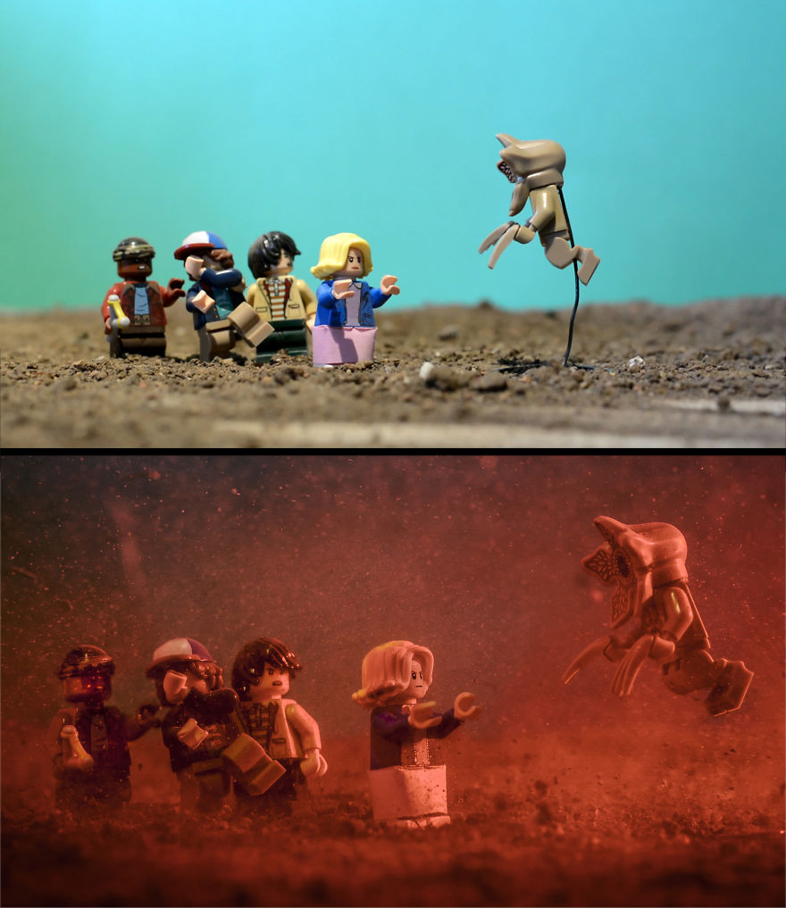 That's How The Stranger Things Would Look Like If It Had Been Directed By LEGO (16pics)