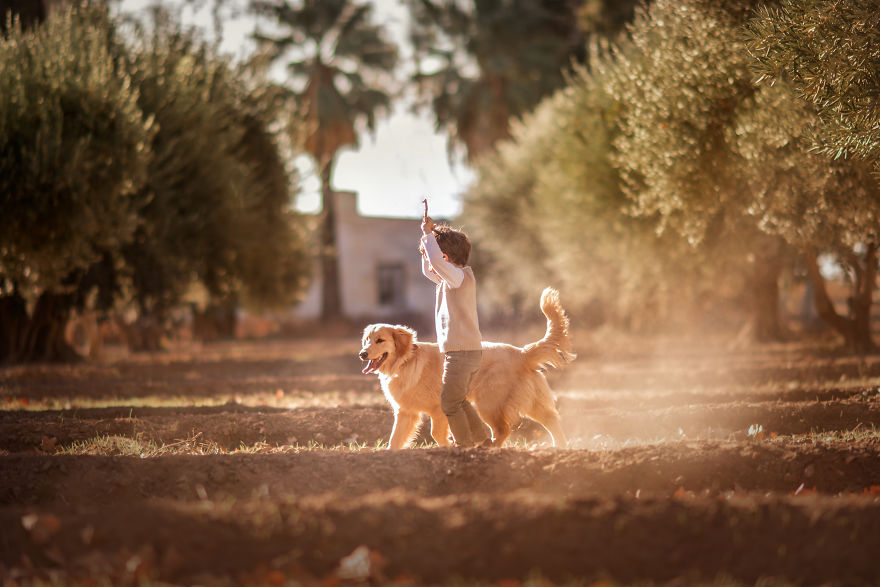 16 Pics Of The Adventures Of Our Son And Our New Dog Nana Captured From The Moment They Met