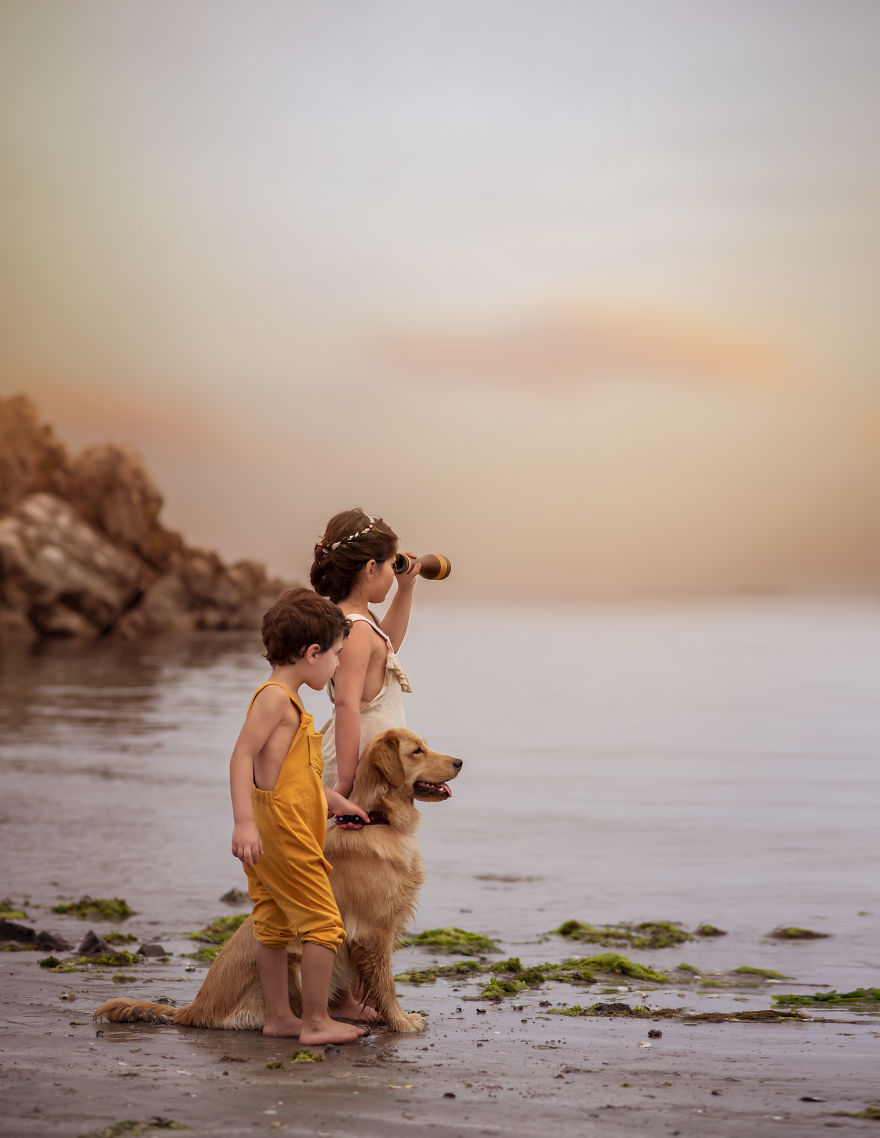 16 Pics Of The Adventures Of Our Son And Our New Dog Nana Captured From The Moment They Met