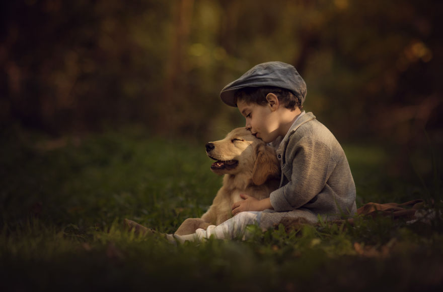 16 Pics Of The Adventures Of Our Son And Our New Dog Nana Captured From The Moment They Met