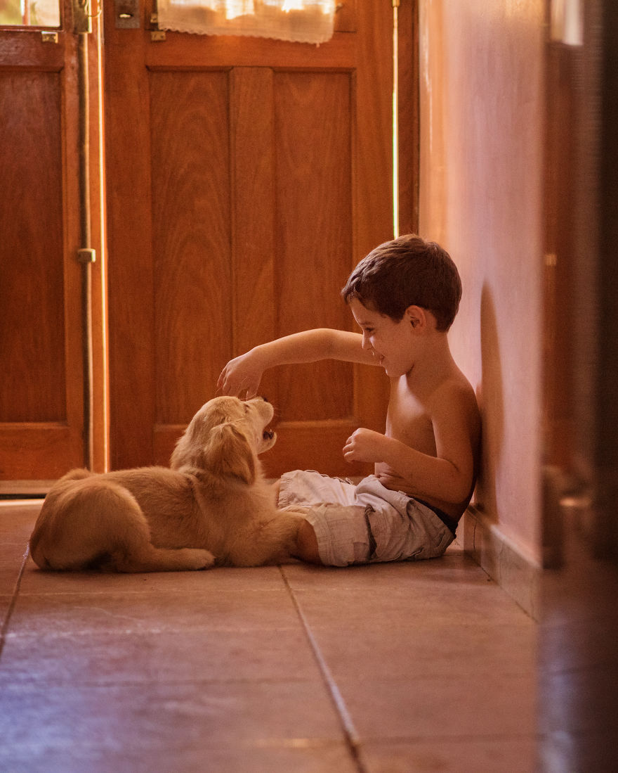 16 Pics Of The Adventures Of Our Son And Our New Dog Nana Captured From The Moment They Met 16 Pics Of The Adventures Of Our Son And Our New Dog Nana Captured From The Moment They Met