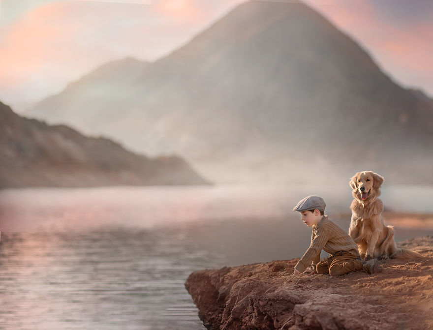 16 Pics Of The Adventures Of Our Son And Our New Dog Nana Captured From The Moment They Met