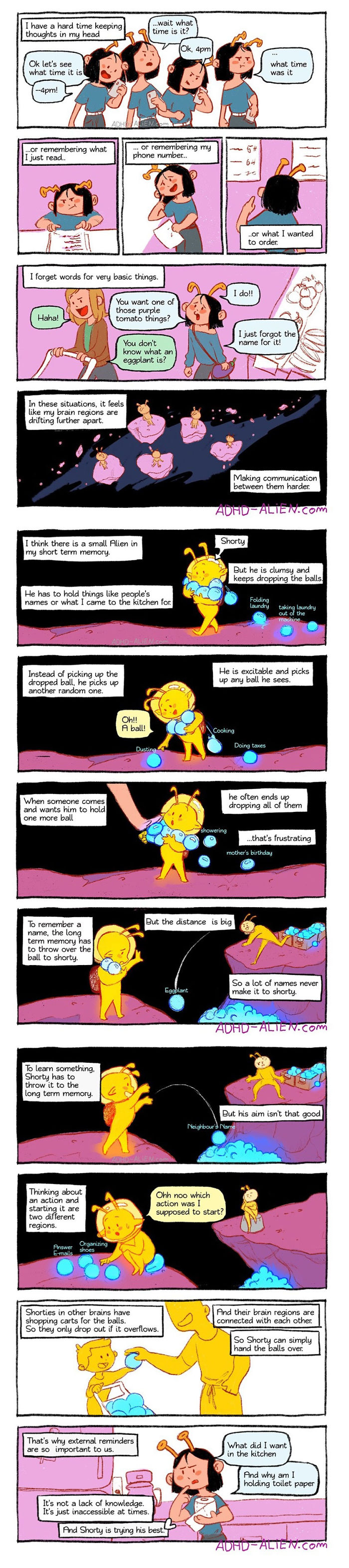 Adhd-Explaining-Alien-Comics