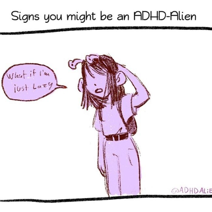 Adhd-Explaining-Alien-Comics