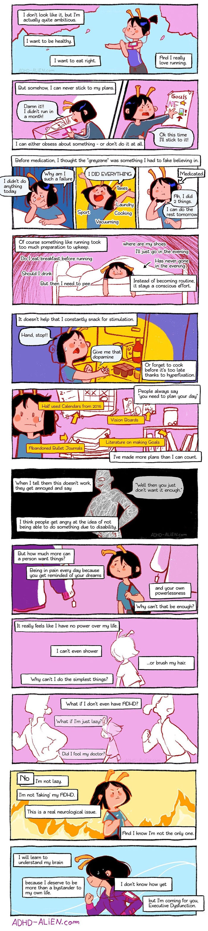 Adhd-Explaining-Alien-Comics
