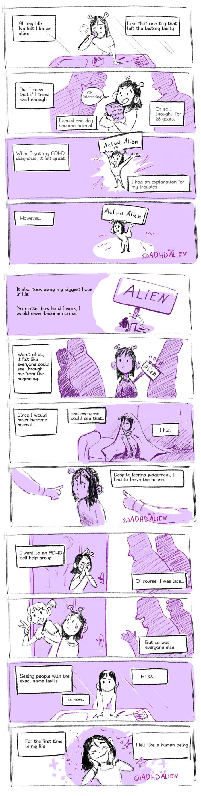 Adhd-Explaining-Alien-Comics
