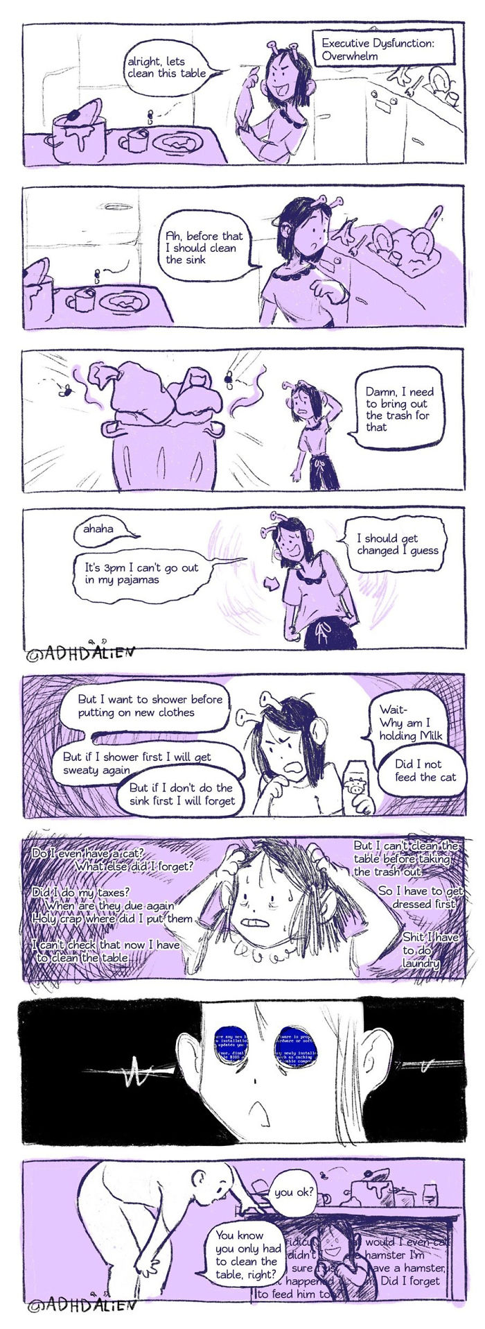 Adhd-Explaining-Alien-Comics