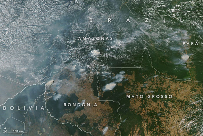 The Amazon Forest Has Been Burning For Weeks And NASA Shares Photos From Space The Amazon Forest Has Been Burning For Weeks And NASA Shares Photos From Space
