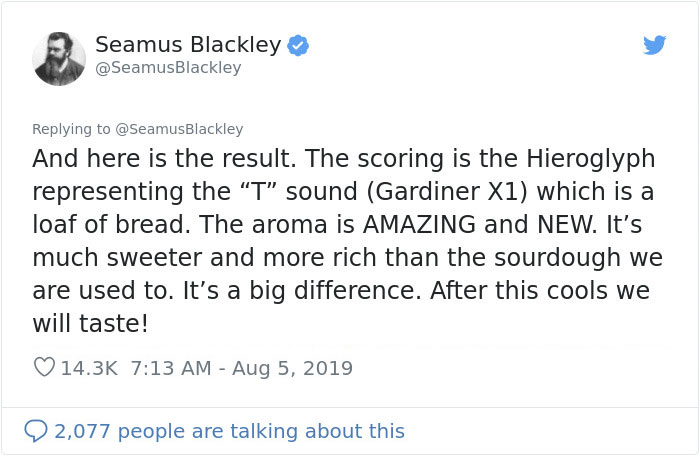 Scientist Bakes Bread From 4,500-Year-Old Yeast, Says The Flavor Is Incredible