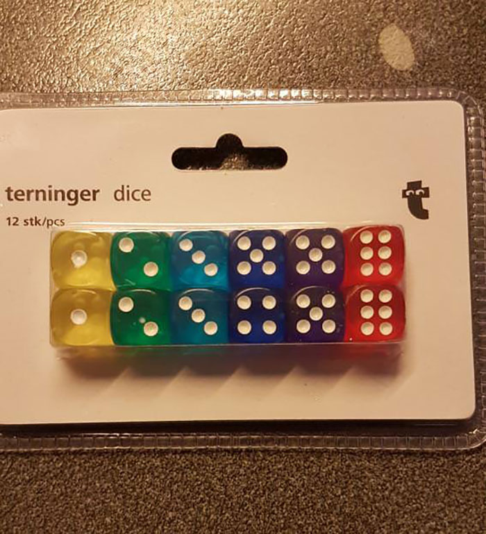 The Way These Dice Are Packed Really Annoys Me