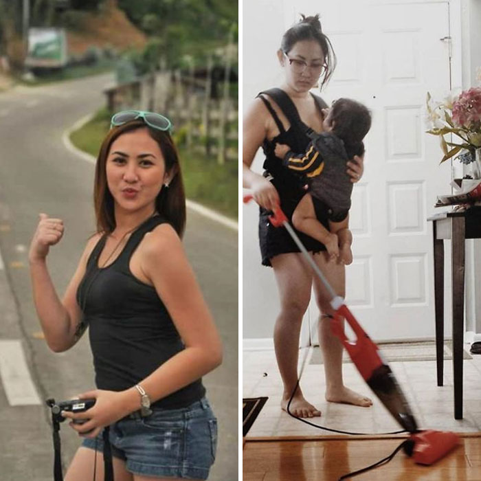 That’s Some Solid Multitasking! But Things Were Definitely More Fun When She Was The One Hitching A Ride