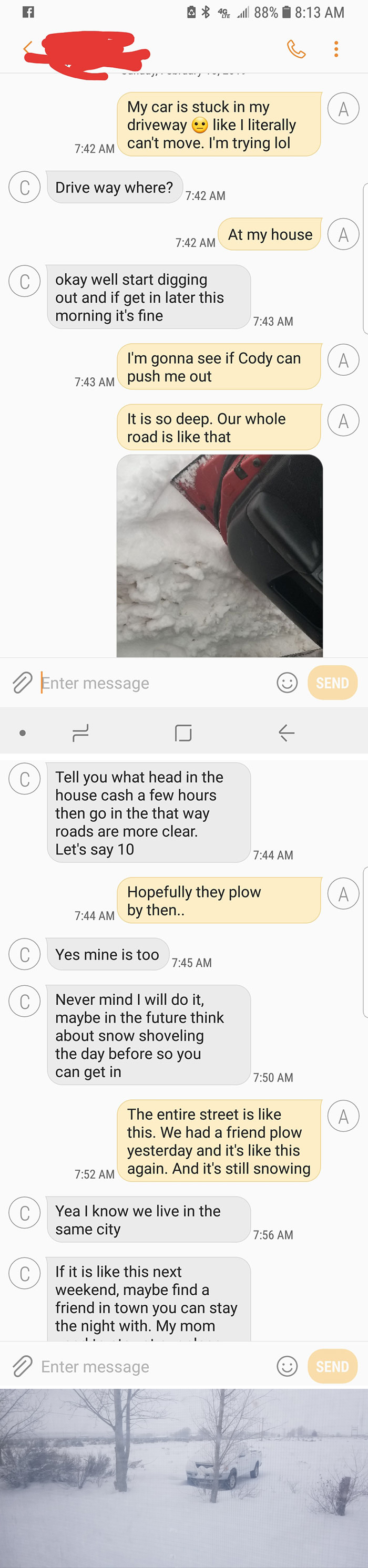 Me: *Dies* My Boss: "So You Comin' In?"