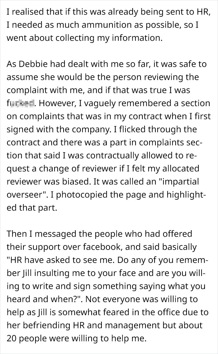 Woman Gets Revenge On A Co-Worker That Bullied Her For Months For Having Breast Implants Woman Gets Revenge On A Co-Worker That Bullied Her For Months For Having Breast Implants