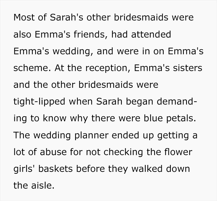 Bridesmaid Steals Bride's Spotlight At Her Wedding, Gets A Taste Of Revenge When She's The One Getting Married Bridesmaid Steals Bride's Spotlight At Her Wedding, Gets A Taste Of Revenge When She's The One Getting Married