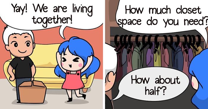 My 40 Wholesome And Funny Comics Inspired By My Relationship With My Fiancé