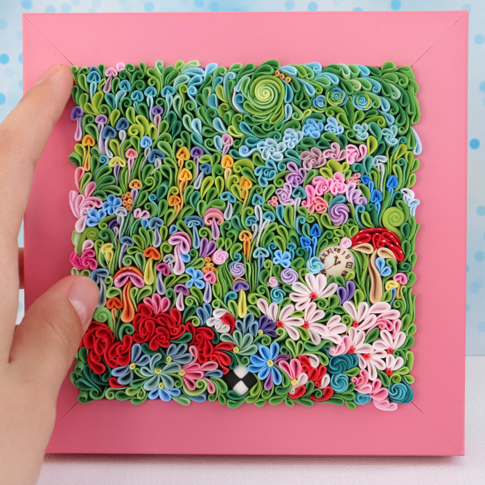 I Create Unique Polymer Clay Panels