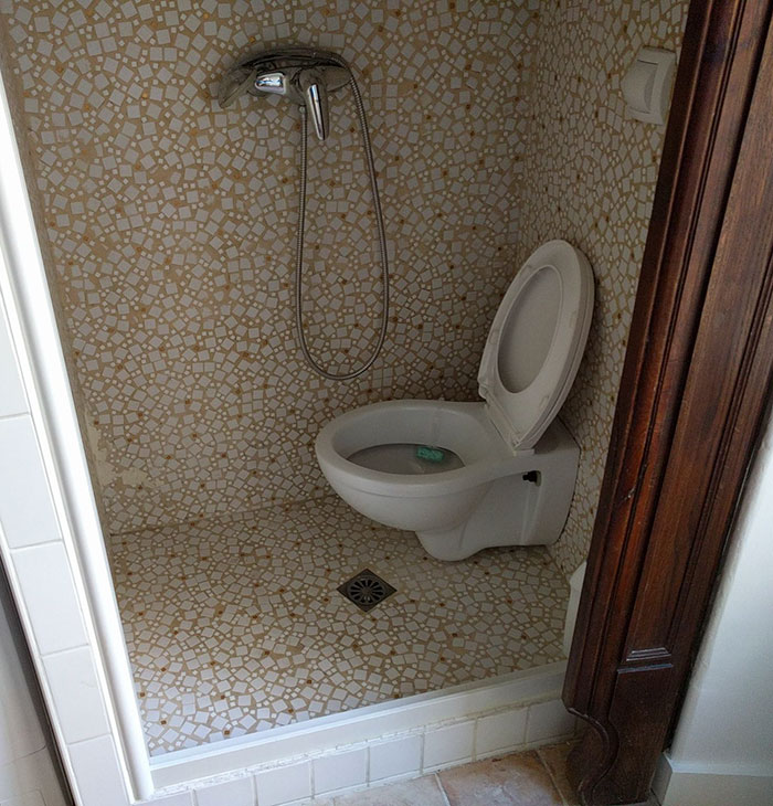 You May Take A Shower While Pooping