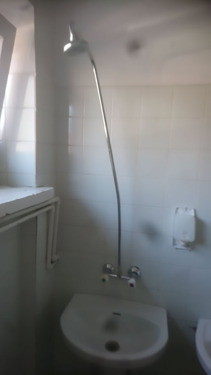 This "Shower" In My Friend's School