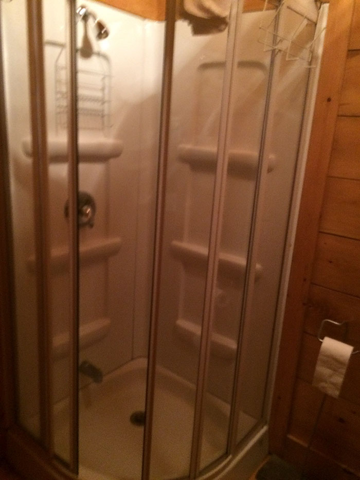 Why Is There A Bath Faucet In This Shower?