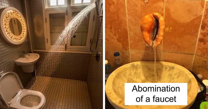 People Are Sharing The Worst Bathroom Design Fails They’ve Seen, And They’re Hilarious (30 Pics)